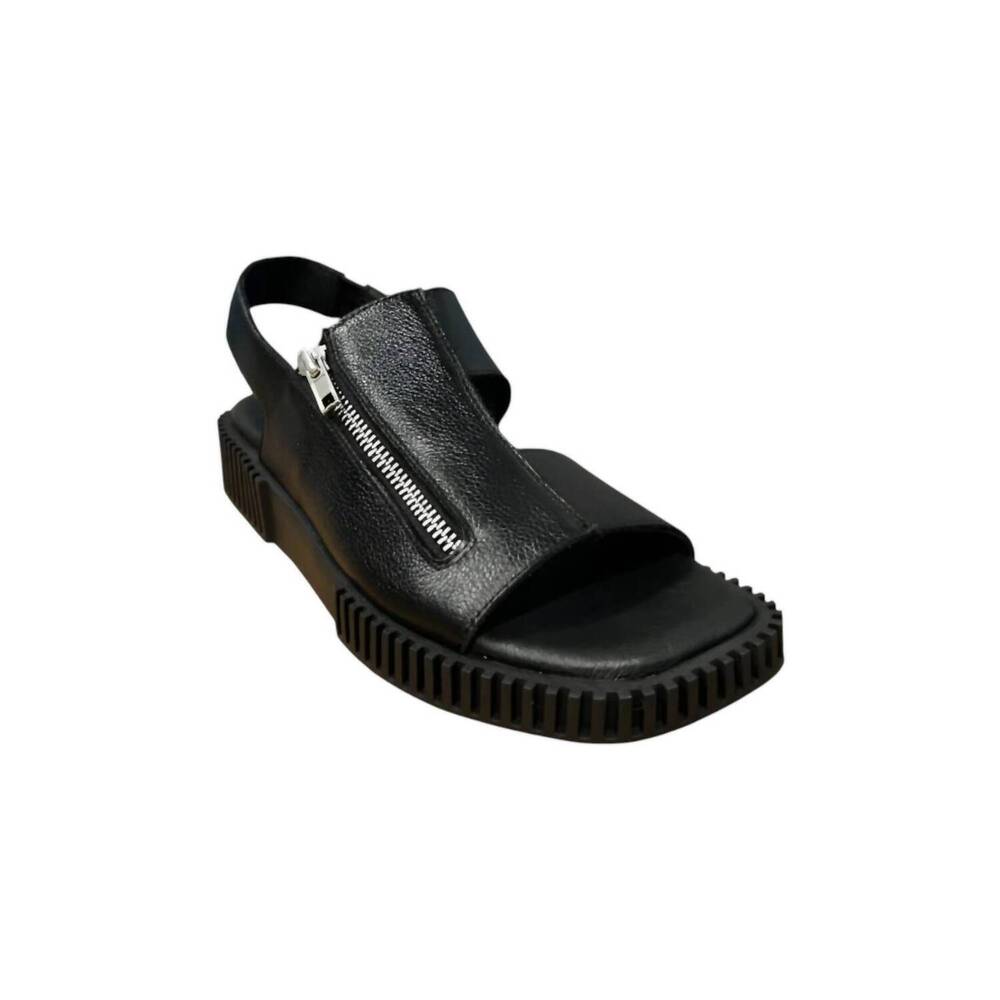 NEW DJANGO & JULIETTE women's inglish sandals in black